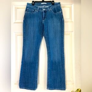 EUC Lee Slender Secret  Blue Boot Cut Jeans Timeless‎ Design Size 10 Short